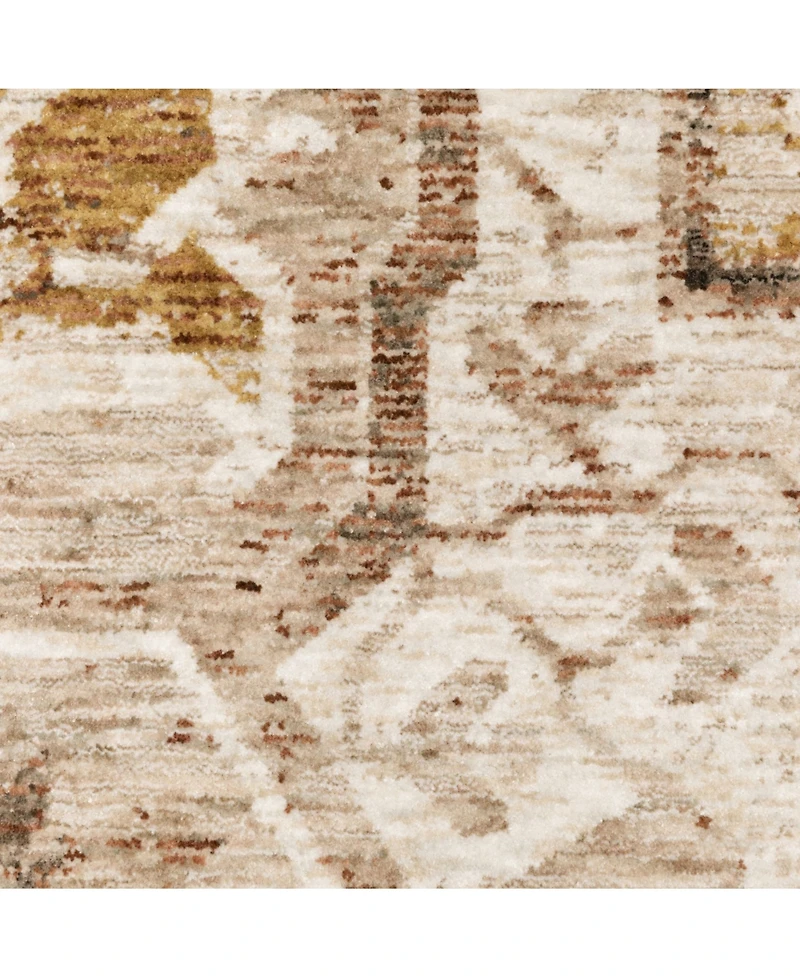 Oriental Weavers Maharaja 661C Gold and Ivory 7'10" x 10'10" Area Rug