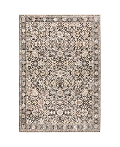 Oriental Weavers Maharaja 71W Gray and Ivory 5'3" x 7'6" Area Rug