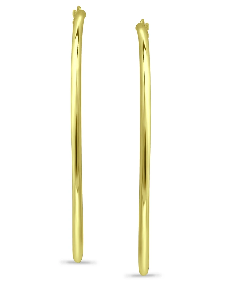 Giani Bernini Polished Hoop Earrings in 18k Gold-Plated Sterling Silver, Created for Macy's