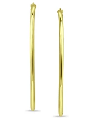 Giani Bernini Polished Hoop Earrings in 18k Gold-Plated Sterling Silver, Created for Macy's