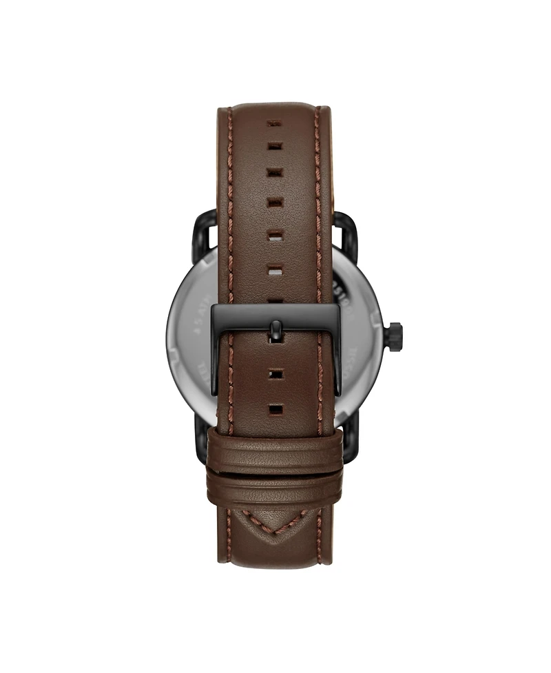 Fossil Men's Copeland Brown Leather Strap Watch 42mm