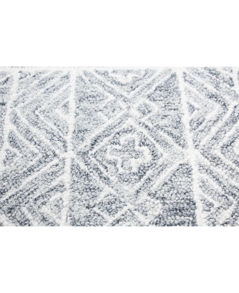 Closeout! Bashian Taron Val-09 Slate 3'6" x 5'6" Area Rug