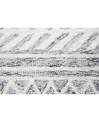 Closeout! Bashian Taron Val-08 Silver 3'6" x 5'6" Area Rug