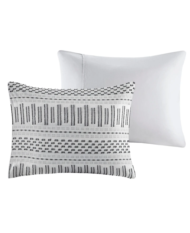 Ink+Ivy Rhea Jacquard 3-Pc. Duvet Cover Set, King/California King