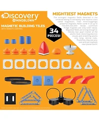 Discovery #Mindblown Toy Magnetic Tiles with Remote Control