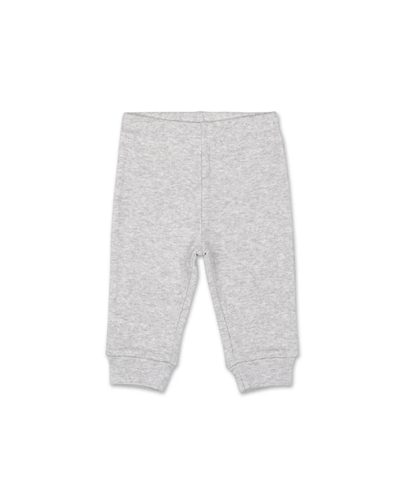 The Peanutshell Baby Boys Pants Set, 5 Pack, Safari, Black, White, Sage, Stars