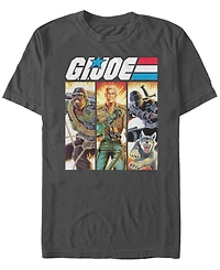 Fifth Sun Men's G.i.Joe Portrait Panels Short Sleeve T-Shirt