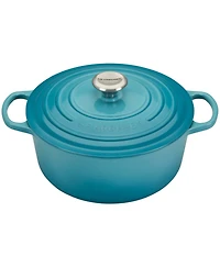 Le Creuset Caribbean Signature Enameled Cast Iron 5.5 Qt. Round Dutch Oven