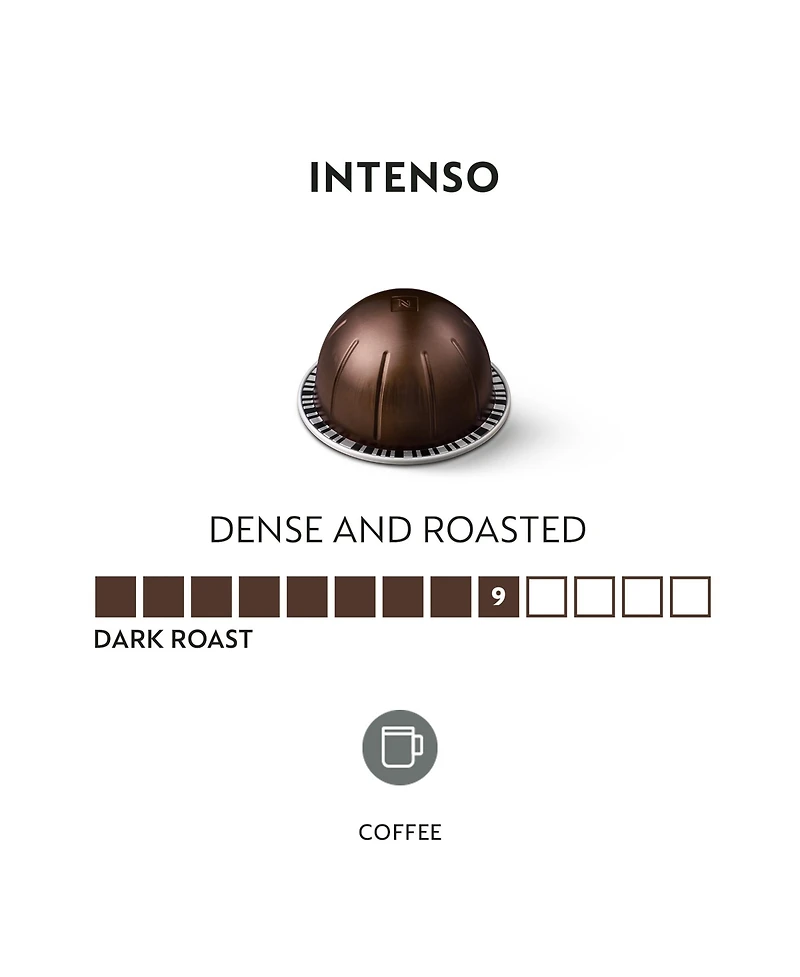 Nespresso VertuoLine Intenso, 40 Capsules