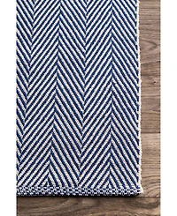 nuLoom Kimberely HMCO4A Navy 5' x 8' Area Rug
