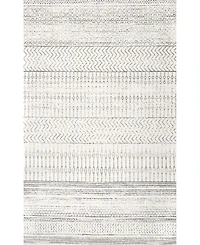nuLoom Nova RZBD65B Gray 8' x 10' Area Rug