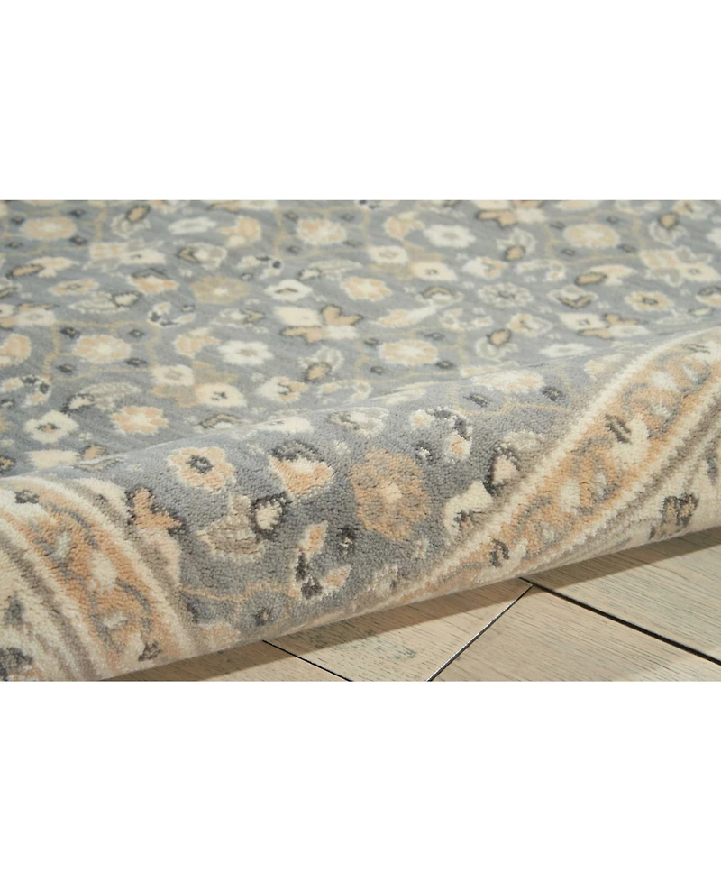 Nourison Home Persian Empire PE26 Silver 5'3" x 7'5" Area Rug