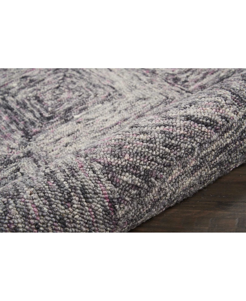 Nourison Home Interlock LNK01 Gray 8' x 10'6" Area Rug