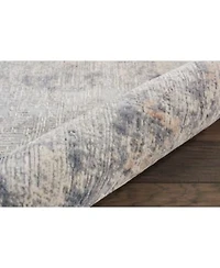 Nourison Home Rustic Textures Rus01 Gray Beige Rug