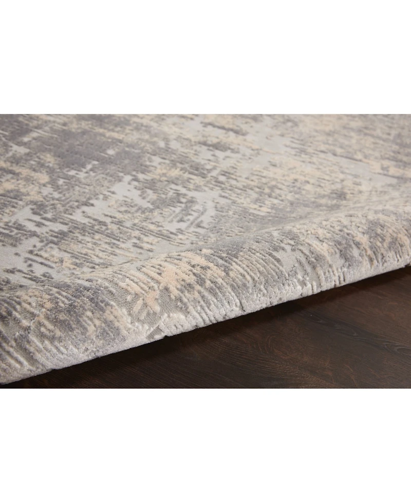 Nourison Home Rustic Textures RUS01 Ivory 3'11" x 5'11" Area Rug