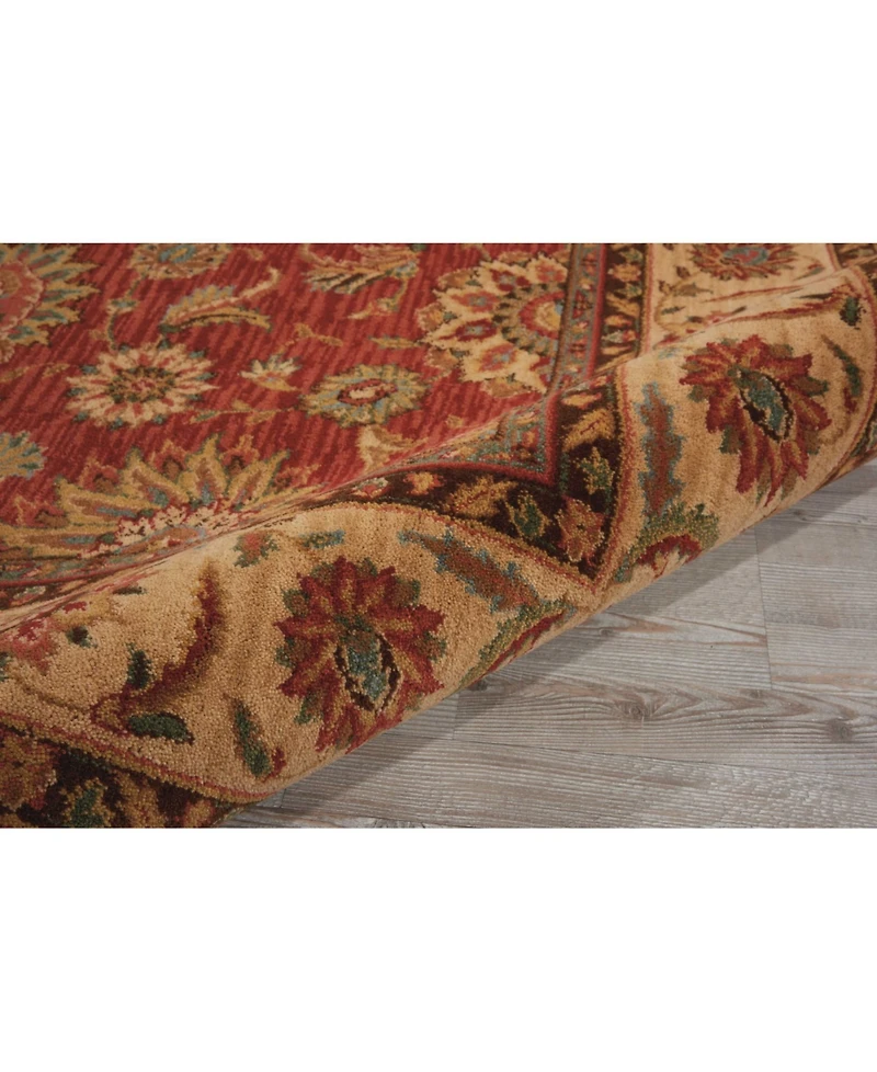 Nourison Home Living Treasures LI05 Rust 5'6" x 8'3" Area Rug