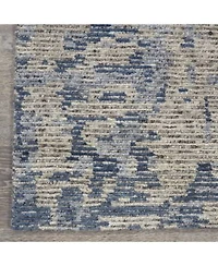 Nourison Home Ellora Ell04 Charcoal Rug