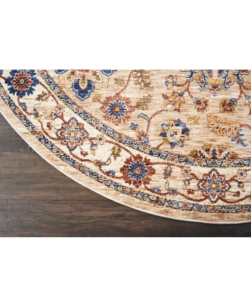 Closeout! Nourison Home Lagos LAG02 Brick 5'3" x 7'6" Area Rug