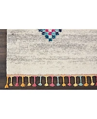 Closeout! Nourison Home Nomad NMD02 Ivory 8'10" x 12' Area Rug