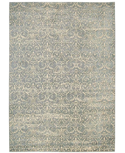 Nourison Home Luminance LUM05 Cobalt 5'3" x 7'5" Area Rug