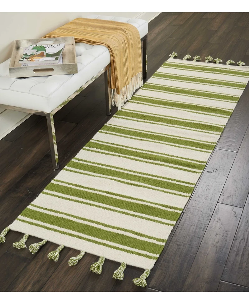 Nourison Home Rio Vista DST01 Ivory 2'3" x 8' Runner Rug
