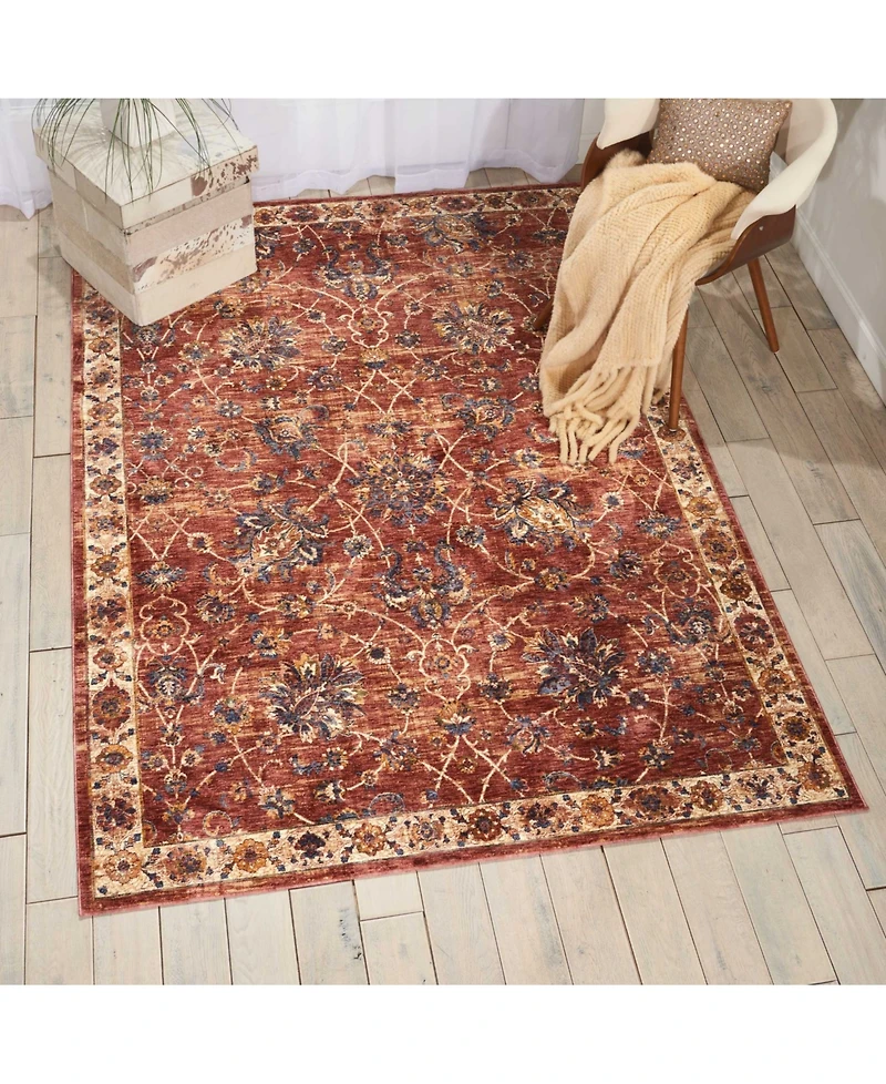 Closeout! Nourison Home Lagos LAG04 Beige 7'10" x 9'10" Area Rug