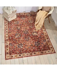 Closeout! Nourison Home Lagos LAG04 Beige 7'10" x 9'10" Area Rug