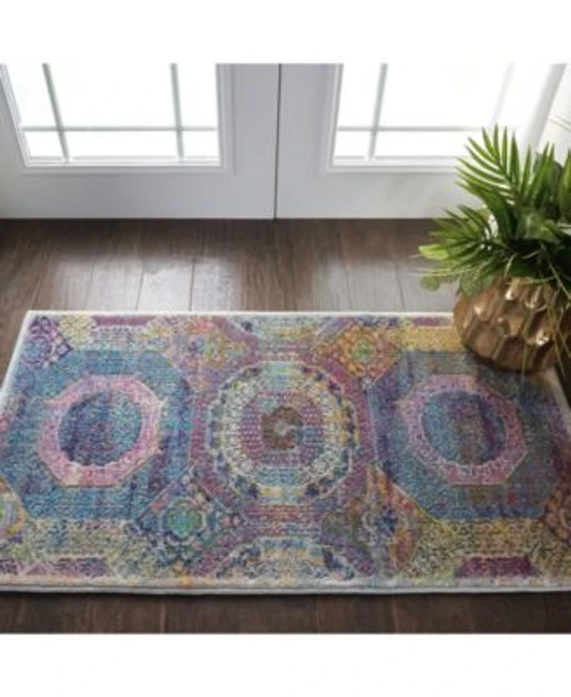 Nourison Home Ankara Global Anr05 Multi Rug