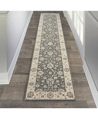 Nourison Home Living Treasures Li16 Gray Ivory Rug