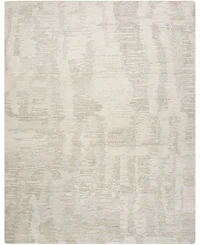 Nourison Home Ellora ELL01 Ivory and Gray 8'6" x 11'6" Area Rug