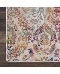 Nourison Home Ankara Global ANR06 Ivory 4' x 6' Area Rug