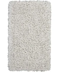 Nourison Home Luxe Shag Lxs01 Silver Rug