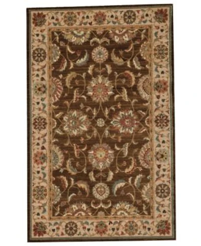Nourison Home Living Treasures Li04 Brown Rug