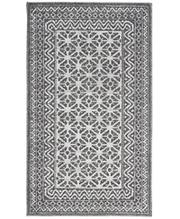 Nourison Home Palermo Pmr02 Charcoal Rug