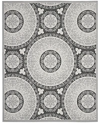 Nourison Home Key Largo KLG03 Gray 8'10" x 11'10" Outdoor Area Rug