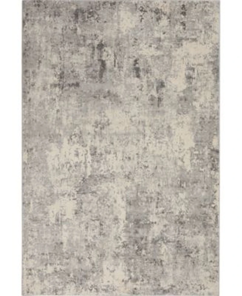 Nourison Home Rustic Textures Rus07 Gray Beige Rug