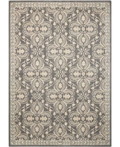 Nourison Home Riviera Ri01 Charcoal Rug