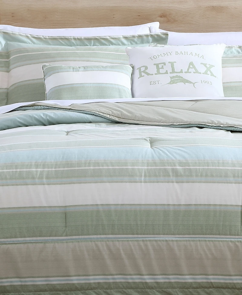 Tommy Bahama Home Serenity 5-Pc. Comforter Set, King