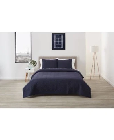 Closeout Lacoste Home Herringbone Stitch Quilt Sets