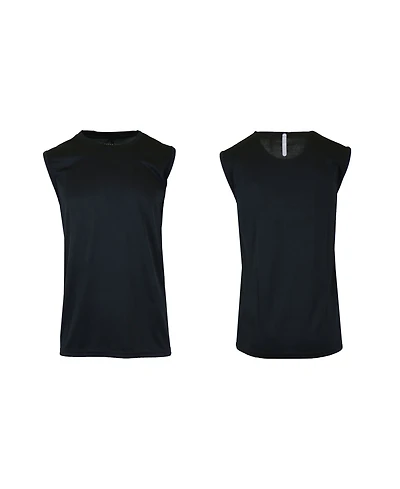 Galaxy By Harvic Men's Moisture-Wicking Wrinkle Free Performance Muscle Tee