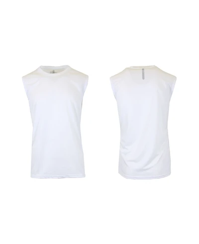 Galaxy By Harvic Men's Moisture-Wicking Wrinkle Free Performance Muscle Tee