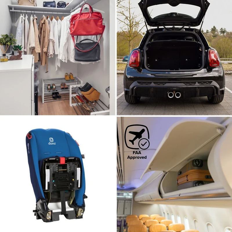 Diono Radian 3R All-in-One Convertible Car Seat,Latch