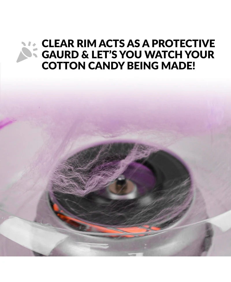 Nostalgia PCM306PK Vintage Hard & Sugar-Free Candy Cotton Candy Maker