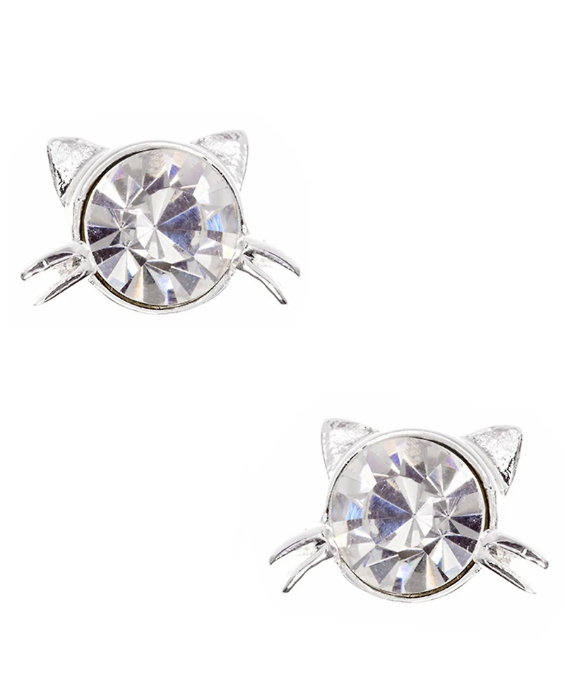 Pet Friends Jewelry Cat Stone Stud Earring