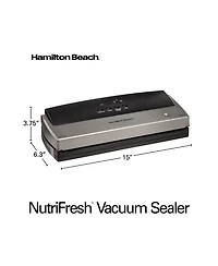 Hamilton Beach Nutri Fresh Vacuum Sealer - 78214