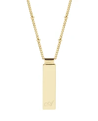 brook & york Maisie Initial Gold-Plated Pendant Necklace - Gold