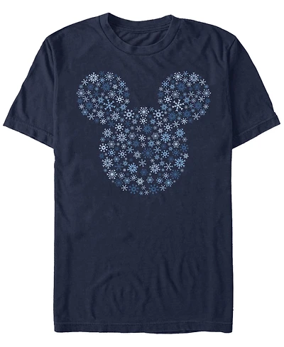 Fifth Sun Men's Mickey Snow Short Sleeve T-Shirt