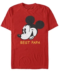 Fifth Sun Men's Best Papa Short Sleeve T-Shirt