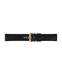 Tissot Men's Swiss Chronograph Supersport T-Sport Black Leather Strap Watch 46mm