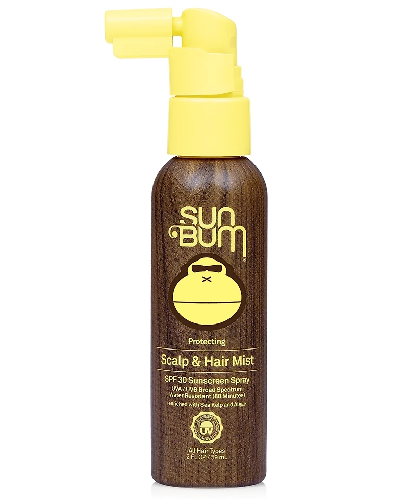 Sun Bum Scalp & Hair Mist Spf 30 Sunscreen Spray, 2-oz.